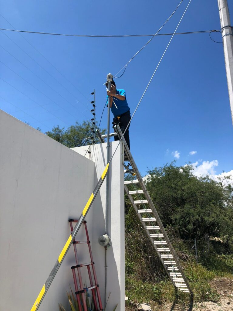 instalación cercos eléctrico